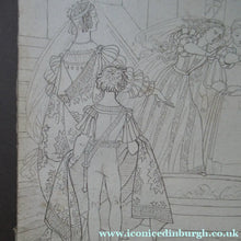 Load image into Gallery viewer, Sir Joseph Noel Paton Pen and Ink Drawing. Medieval Subject for Illustration

