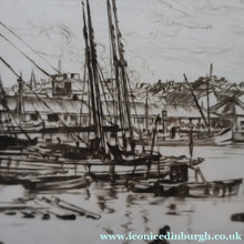 Load image into Gallery viewer, SCOTTISH ART. Sir Muirhead Bone (1876 - 1953). Autumn Breeze, Lowestoft. Pencil signed etching. Dated 1934
