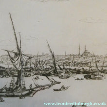 Load image into Gallery viewer, Sir Muirhead Bone (1876 - 1953). Drypoint Etching of CONSTANTINOPLE (1934). Pencil signed
