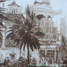Load image into Gallery viewer, SCOTTISH ART. Sir Muirhead Bone (1876 - 1953). Glasgow International Exhibition 1901. Entrance from the Piazza (The Industrial Hall). Signed in the plate

