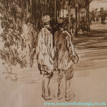 Load image into Gallery viewer, SCOTTISH ART. Sir Muirhead Bone (1876 - 1953). Glasgow International Exhibition 1901. Evening in Little Russia. Signed in the plate
