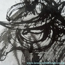 Load image into Gallery viewer, Scottish Art for Sale Robin Philipson Pen and Ink Drawing of a Ram
