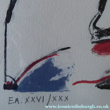 Load image into Gallery viewer, Scottish Art for Sale Tony Valentine Abstract Signed Print Mid Century 1960s
