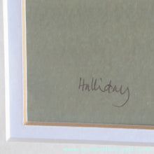 Load image into Gallery viewer, Irene Halliday Watercolour Painting of Johnshaven, Aberdeenshire 1970s Scottish Art for Sale
