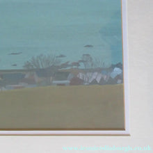 Load image into Gallery viewer, Irene Halliday Watercolour Painting of Johnshaven, Aberdeenshire 1970s Scottish Art for Sale
