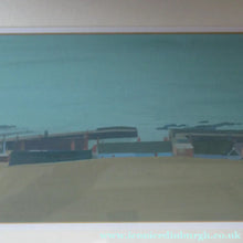 Load image into Gallery viewer, Irene Halliday Watercolour Painting of Johnshaven, Aberdeenshire 1970s Scottish Art for Sale

