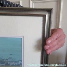 Load image into Gallery viewer, Irene Halliday Watercolour Painting of Johnshaven, Aberdeenshire 1970s Scottish Art for Sale
