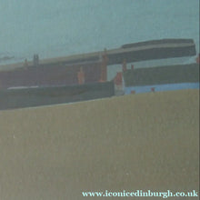 Load image into Gallery viewer, Irene Halliday Watercolour Painting of Johnshaven, Aberdeenshire 1970s Scottish Art for Sale
