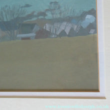 Load image into Gallery viewer, Irene Halliday Watercolour Painting of Johnshaven, Aberdeenshire 1970s Scottish Art for Sale

