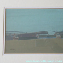 Load image into Gallery viewer, Irene Halliday Watercolour Painting of Johnshaven, Aberdeenshire 1970s Scottish Art for Sale
