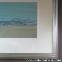 Load image into Gallery viewer, Irene Halliday Watercolour Painting of Johnshaven, Aberdeenshire 1970s Scottish Art for Sale
