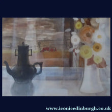 Load image into Gallery viewer, SCOTTISH ART. Unusual LARGE Still Life Watercolour Painting by Ian Fleming (1906 - 1994). Pencil Signed &amp; Framed

