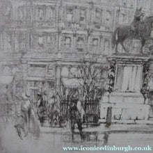Load image into Gallery viewer, William Walcot Charing Cross London Etching 1919 Signed
