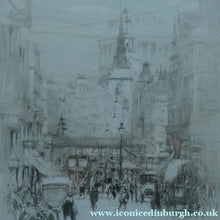 Load image into Gallery viewer, SCOTTISH ART. William Walcot (1874 - 1943). Signed Drypoint Etching. Ludgate Hill, London (1915)

