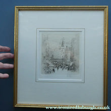 Load image into Gallery viewer, SCOTTISH ART. William Walcot (1874 - 1943). Signed Drypoint Etching. Ludgate Hill, London (1915)
