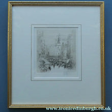 Load image into Gallery viewer, SCOTTISH ART. William Walcot (1874 - 1943). Signed Drypoint Etching. Ludgate Hill, London (1915)
