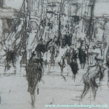 Load image into Gallery viewer, SCOTTISH ART. William Walcot (1874 - 1943). Signed Drypoint Etching. Ludgate Hill, London (1915)
