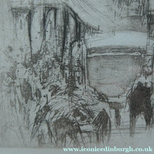 Load image into Gallery viewer, SCOTTISH ART. William Walcot (1874 - 1943). Signed Drypoint Etching. Ludgate Hill, London (1915)
