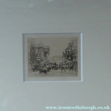 Load image into Gallery viewer, SCOTTISH ART. William Walcot (1874 - 1943). Etching of Covent Garden and the Royal Opera House, 1915. Pencil Signed
