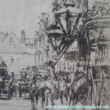 Load image into Gallery viewer, SCOTTISH ART. William Walcot (1874 - 1943). Etching of Covent Garden and the Royal Opera House, 1915. Pencil Signed
