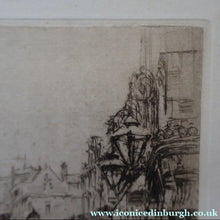 Load image into Gallery viewer, SCOTTISH ART. William Walcot (1874 - 1943). Etching of Covent Garden and the Royal Opera House, 1915. Pencil Signed
