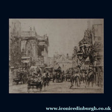 Load image into Gallery viewer, SCOTTISH ART. William Walcot (1874 - 1943). Etching of Covent Garden and the Royal Opera House, 1915. Pencil Signed
