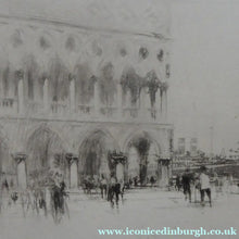 Load image into Gallery viewer, Walcot St Mark's Square Venice Etching Signed
