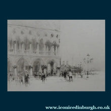 Load image into Gallery viewer, SCOTTISH ART. William Walcot (1874 - 1943). Etching of St Mark's Square, Venice. Signed
