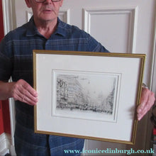 Load image into Gallery viewer, William Walcot Fleet Street London 1931 Etching Pencil Signed
