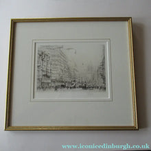 Load image into Gallery viewer, William Walcot Fleet Street London 1931 Etching Pencil Signed
