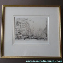 Load image into Gallery viewer, William Walcot Fleet Street London 1931 Etching Pencil Signed
