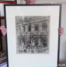 Load image into Gallery viewer, SCOTTISH ART. William Walcot (1874 - 1943). Large Etching entitled ’The Colosseum Rome’. Signed in Pencil - British
