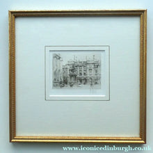 Load image into Gallery viewer, SCOTTISH ART. William Walcot (1874 - 1943) Parliament Square, Edinburgh. Pencil Signed
