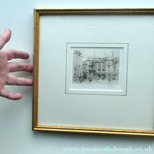 Load image into Gallery viewer, SCOTTISH ART. William Walcot (1874 - 1943) Parliament Square, Edinburgh. Pencil Signed
