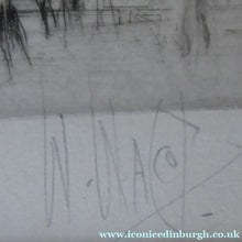 Load image into Gallery viewer, William Walcot St Giles Cathedral Edinburgh Etching Signed
