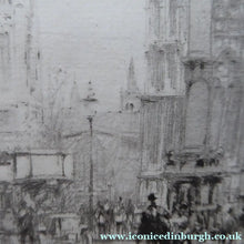 Load image into Gallery viewer, Walcot Westminster Abbey Parliament Square Etching Signed
