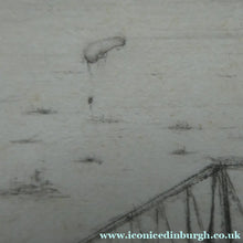 Load image into Gallery viewer, SCOTTISH ART. William Walcot (1874 - 1943). WWI Etching of the Forth Rail Bridge and Rosyth Docks; c 1918
