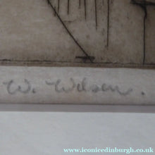 Load image into Gallery viewer, William Wilson 1920s Signed Etching Scottish Art
