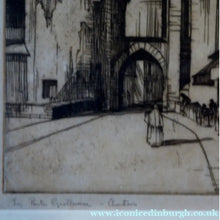 Load image into Gallery viewer, William Wilson 1920s Signed Etching Scottish Art
