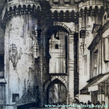 Load image into Gallery viewer, William Wilson 1920s Signed Etching Scottish Art
