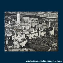 Load image into Gallery viewer, SCOTTISH ART. William Wilson (1905 - 1972). Rothenburg ob der Tauber ETCHING. Signed, Titled  and Dated 1929
