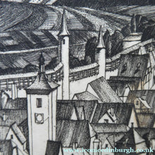 Load image into Gallery viewer, William Wilson Etching. Rothenburg ob der Tauber 1929

