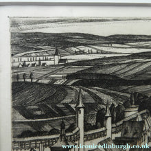 Load image into Gallery viewer, William Wilson Etching. Rothenburg ob der Tauber 1929
