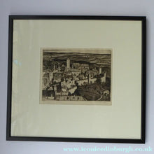 Load image into Gallery viewer, William Wilson Etching. Rothenburg ob der Tauber 1929
