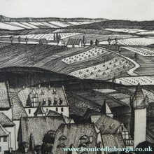 Load image into Gallery viewer, William Wilson Etching. Rothenburg ob der Tauber 1929
