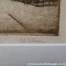 Load image into Gallery viewer, William Wilson 1920s Signed Etching Scottish Art
