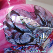 Load image into Gallery viewer, Pink Caithness Cadenza Glass Vase by Colin Terris
