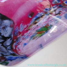 Load image into Gallery viewer, Pink Caithness Cadenza Glass Vase by Colin Terris
