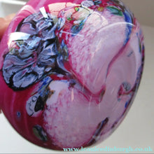 Load image into Gallery viewer, Pink Caithness Cadenza Glass Vase by Colin Terris
