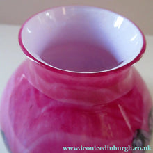 Load image into Gallery viewer, Pink Caithness Cadenza Glass Vase by Colin Terris

